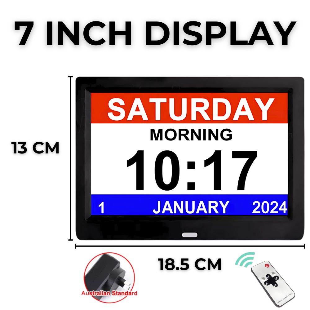 Large Display Digital Reminder Clock