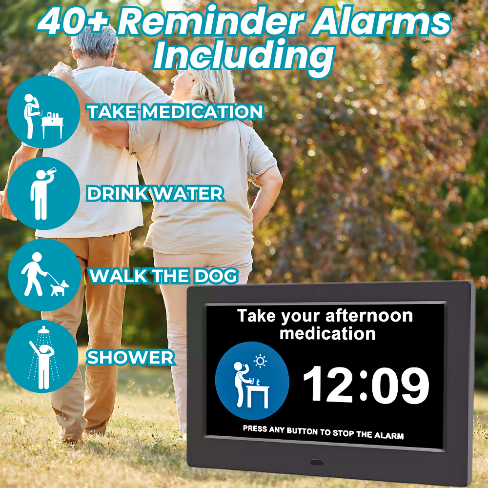 Large Display Digital Reminder Clock