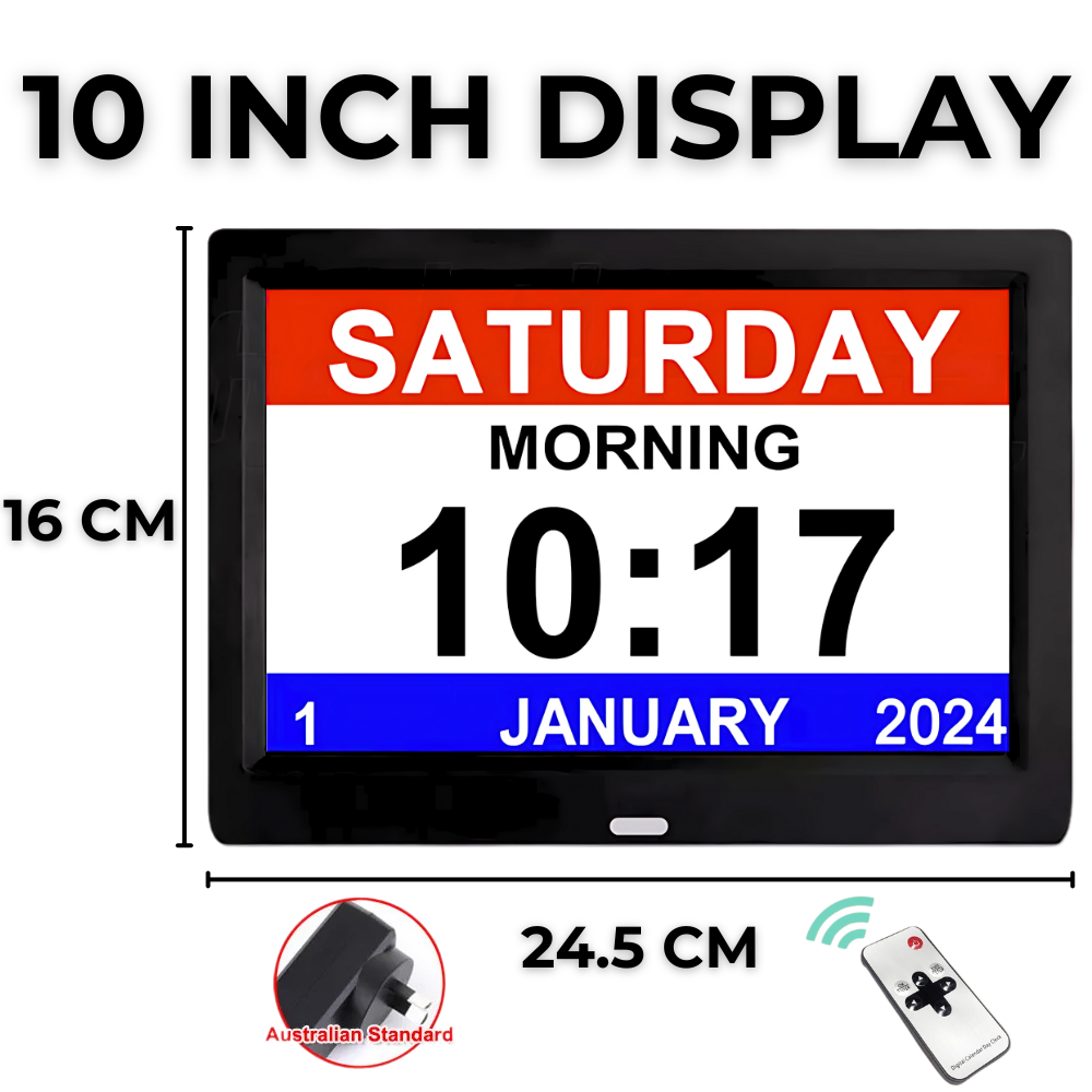 Large Display Digital Reminder Clock